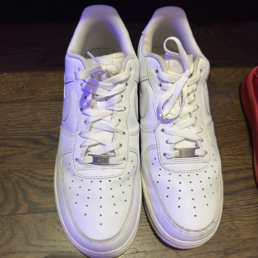 Nike all white AirForces used